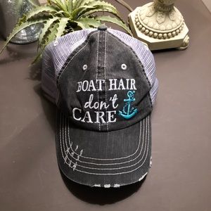 EUC Truckers Cap “Boat Hair Don’t Care”